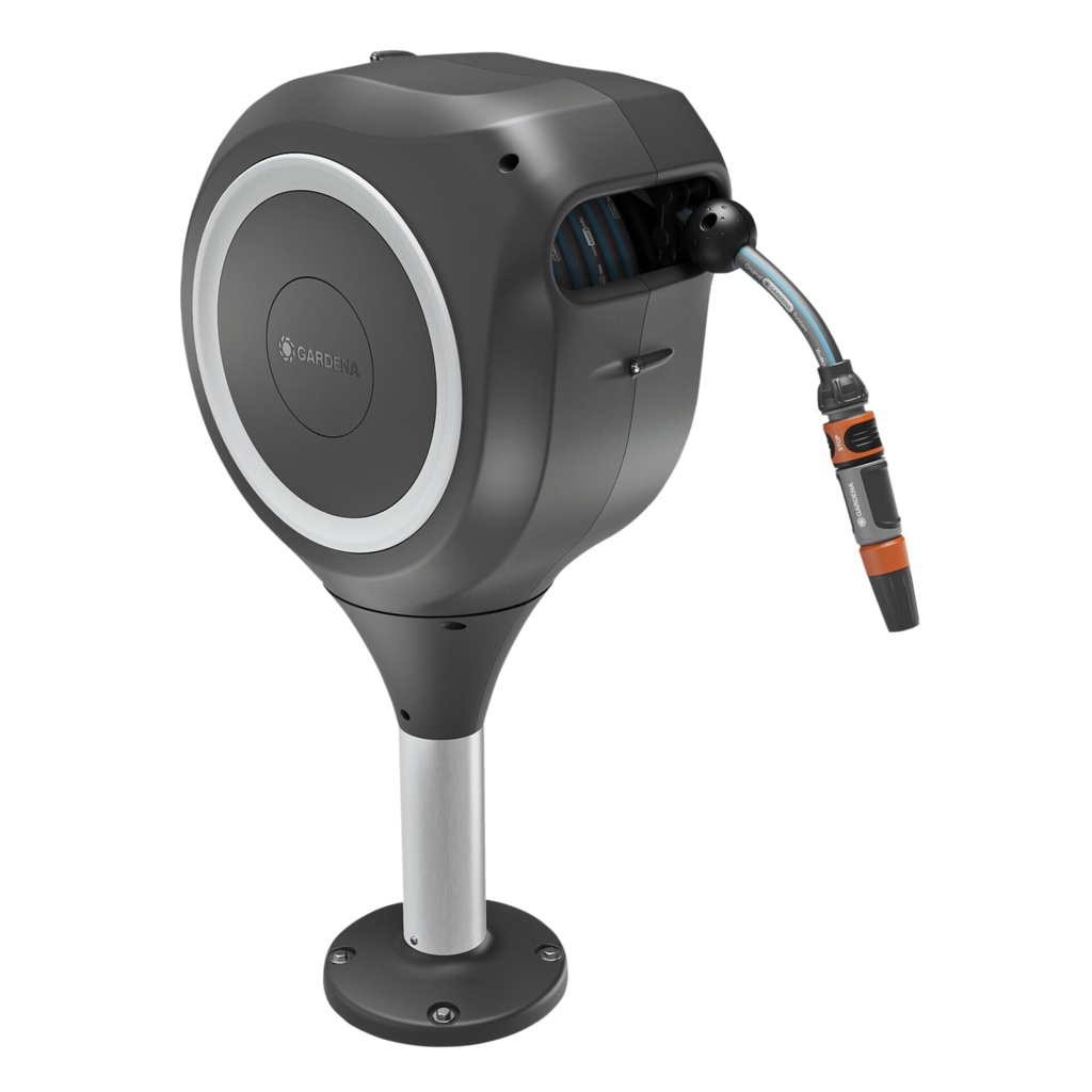 Gardena Terrace Hose Box RollUp M (white) 20 m