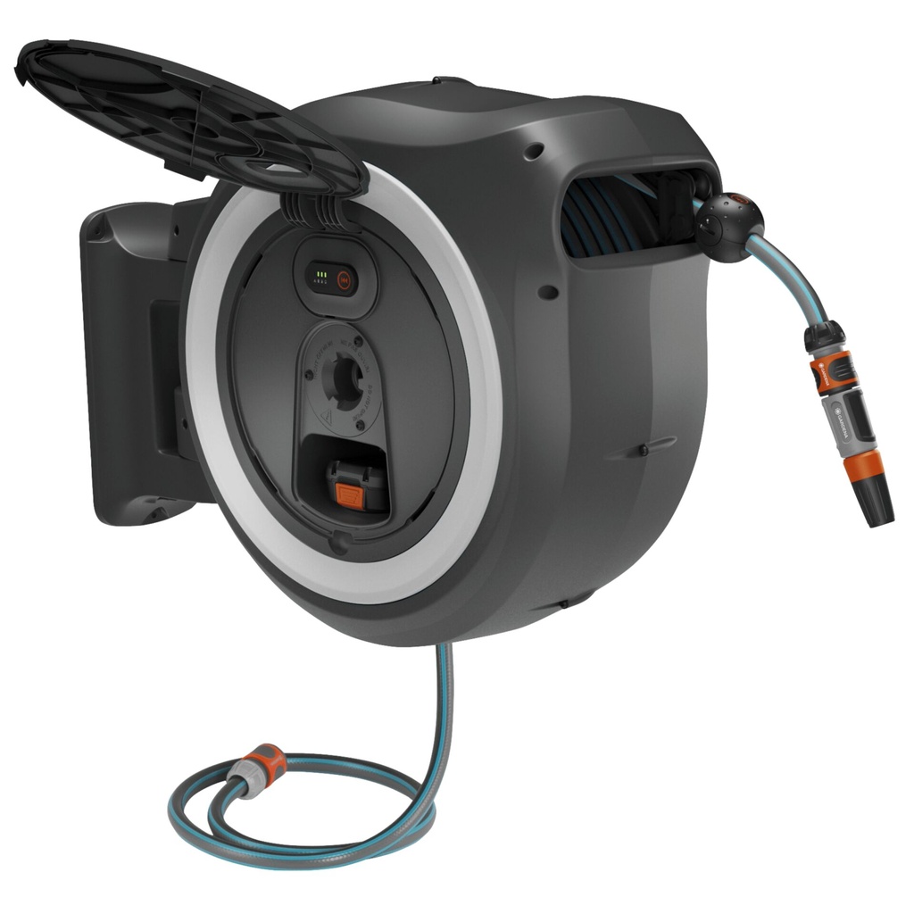 Gardena Battery Wall Hose Box PowerRoll XXL 18V Set 40 m