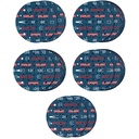 Bosch EXP O780 Foil Sanding Disc Set,150mm,55St