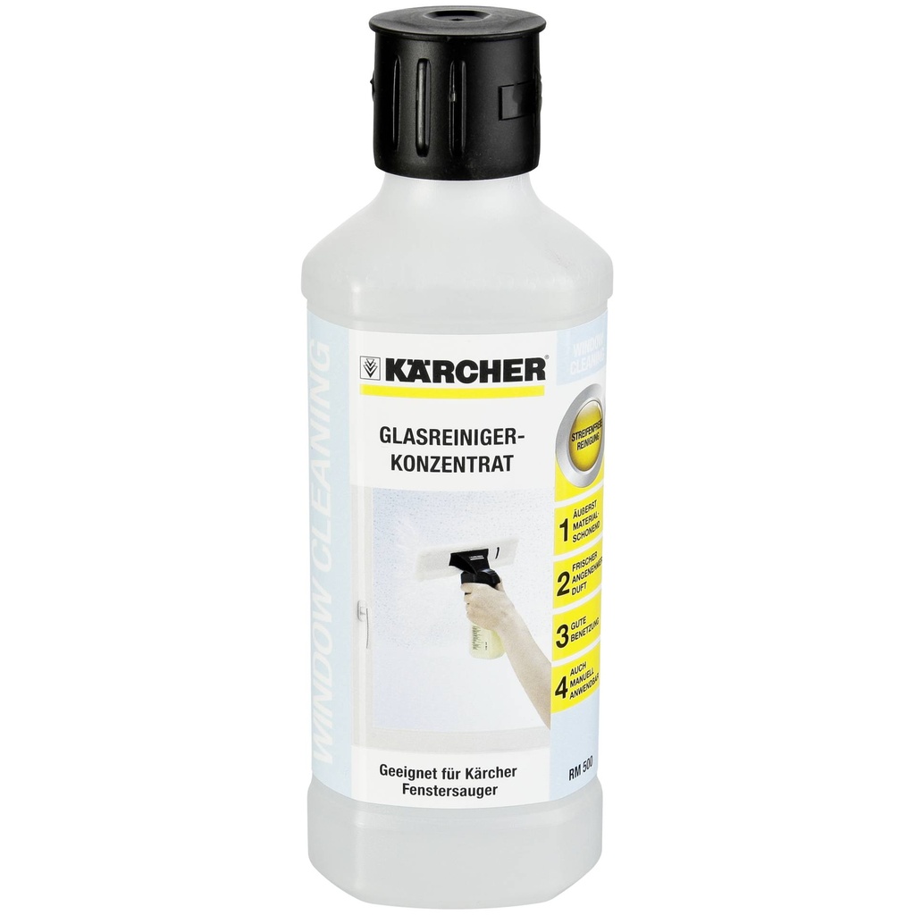 Kärcher Glass Cleaner     500 ml for WV Series