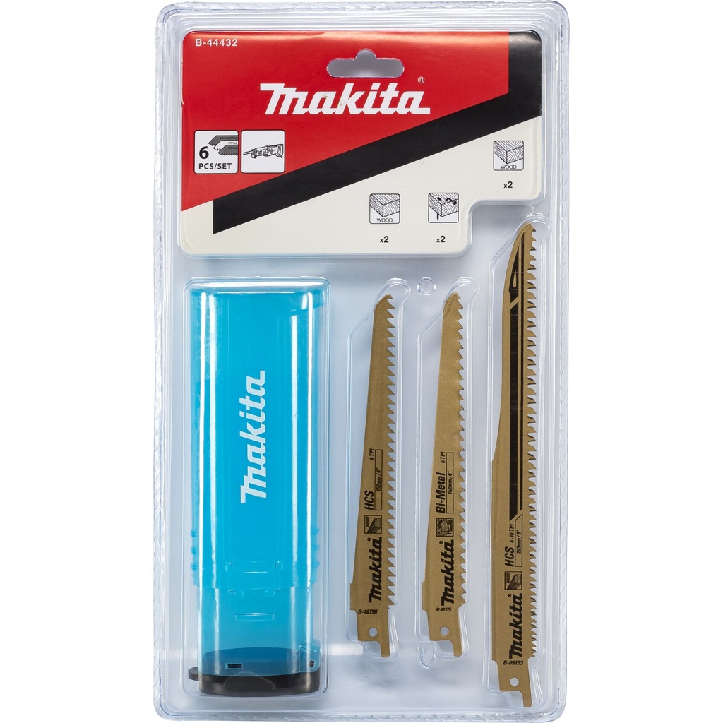 Makita B-44432 Recipro Blade Assortment A