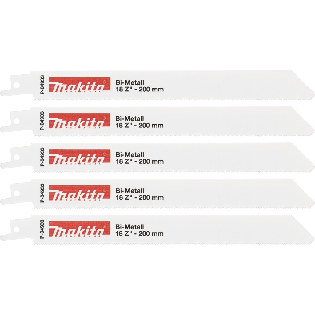 Makita P-04933 Recipro Blade BIM 200/18Z