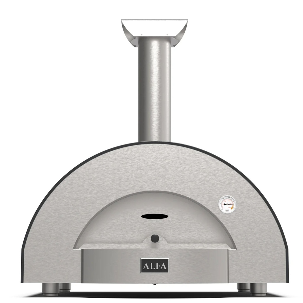 Alfa Forni Classico 2 Pizze Hybrid slate gray