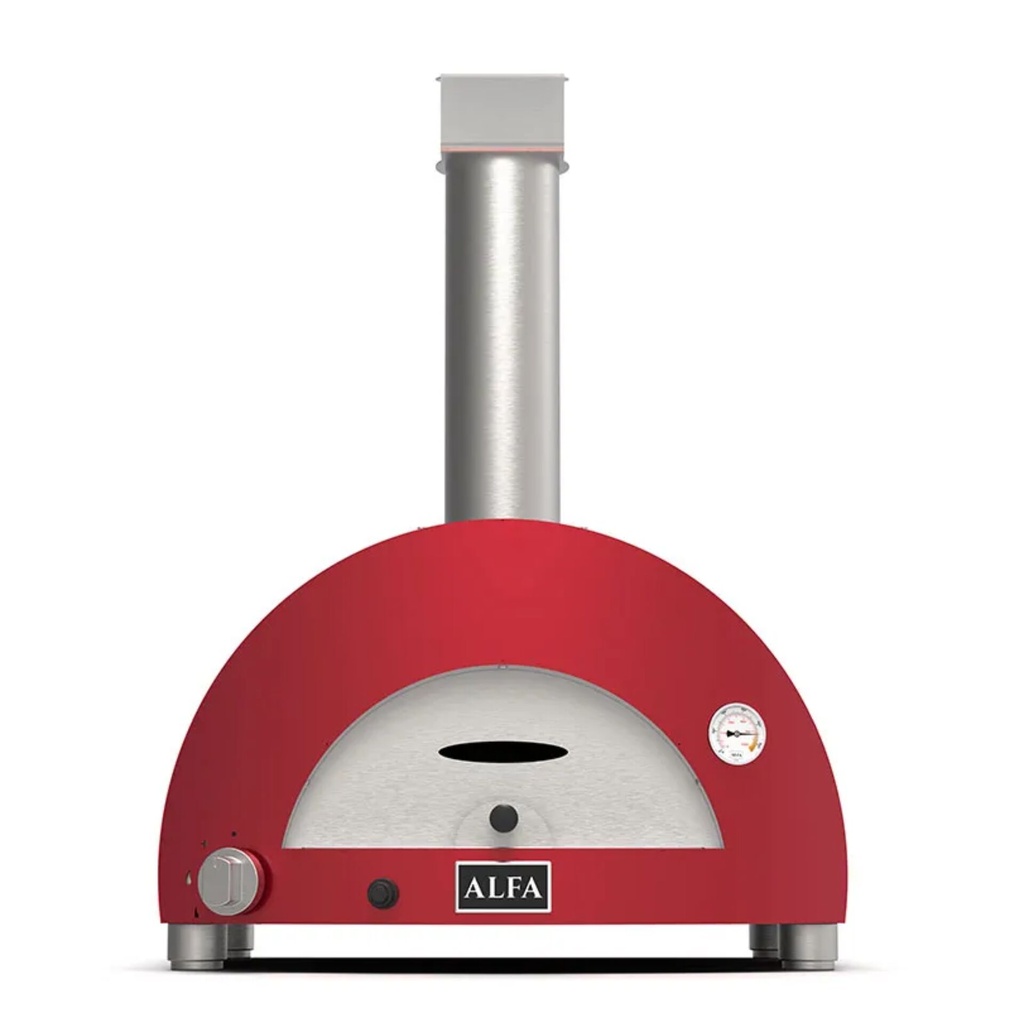 Alfa Forni Moderno 1 Pizza Gas antique red
