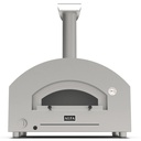 Alfa Forni Futuro 2 Pizze Hybrid silver black
