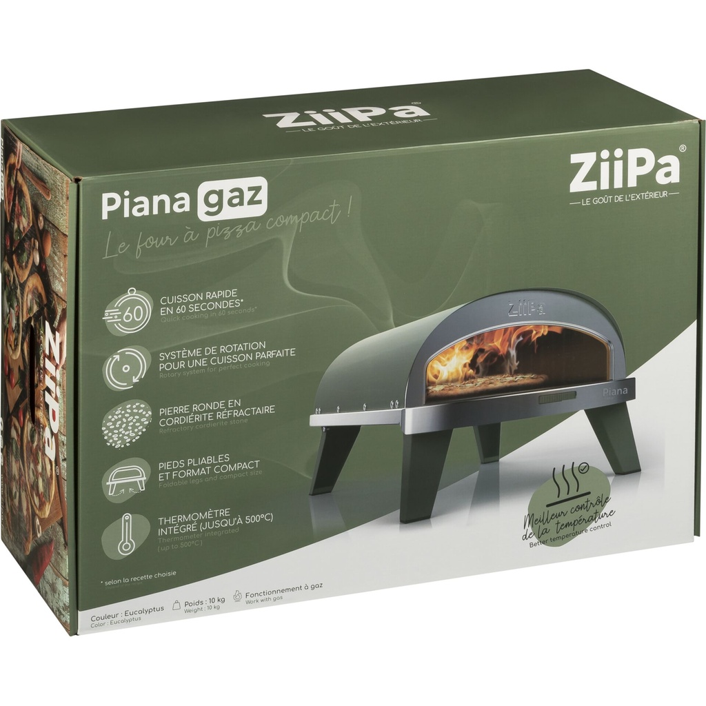 ZiiPa Piana Gas Pizza Oven Eucalyptus