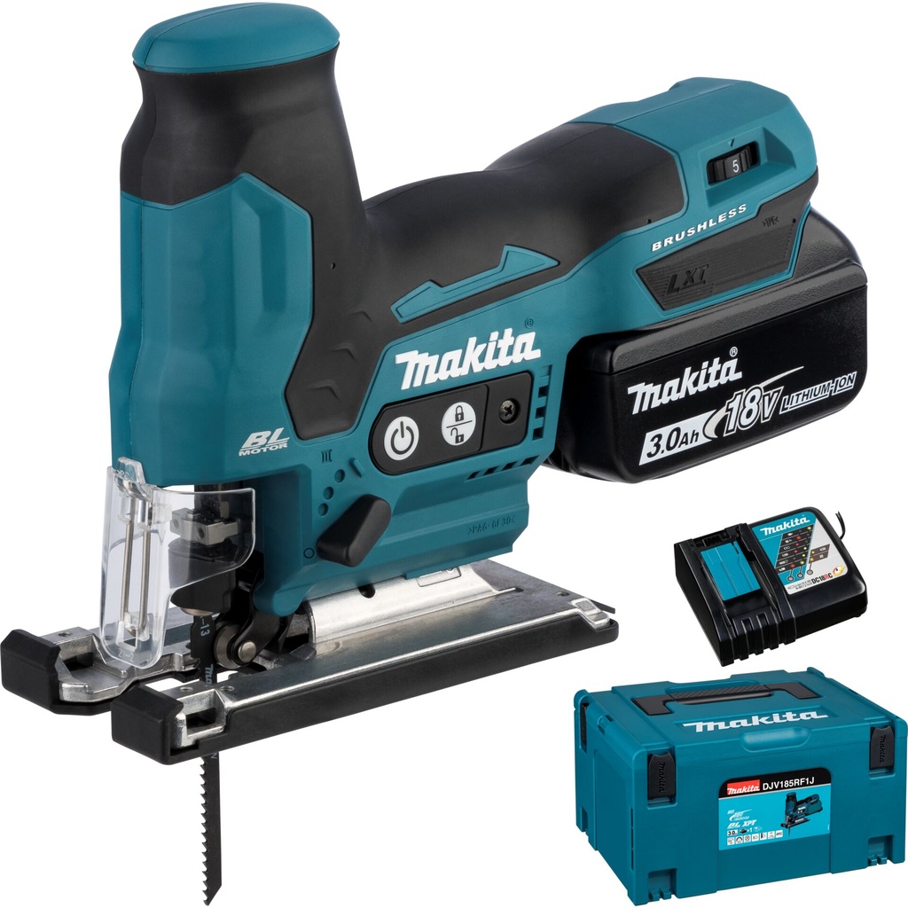 Makita DJV185RF1J Cordless Pendulum Jigsaw
