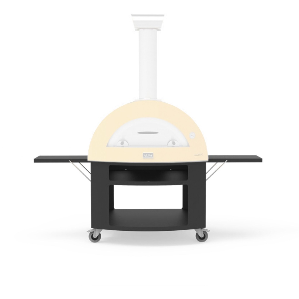 Alfa Forni Base 5 Pizze Moderno black