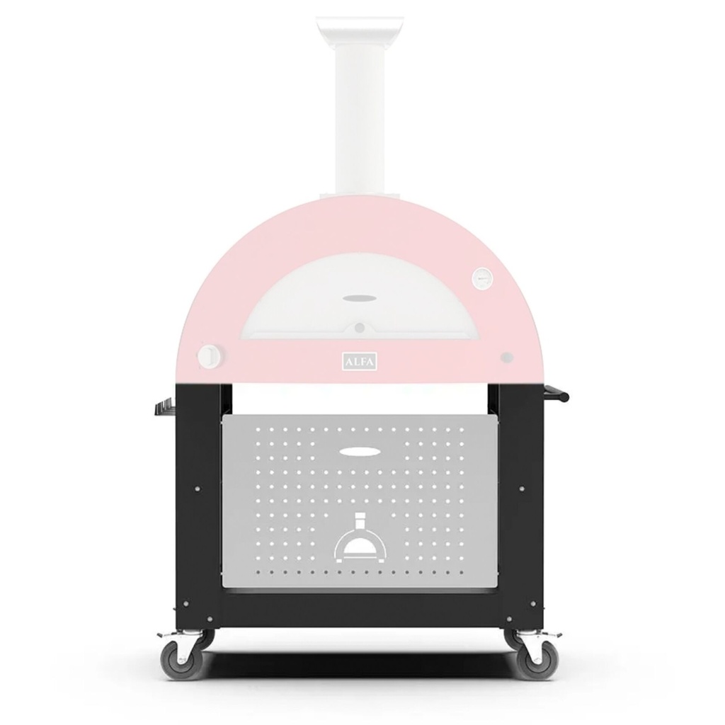 Alfa Forni Base 3 Pizze Moderno black