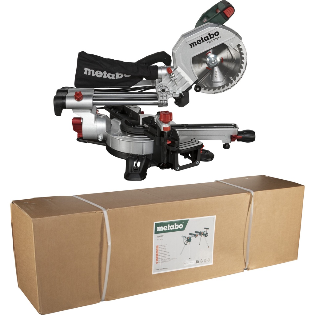 Metabo Set KGS 216 M + KSU 251