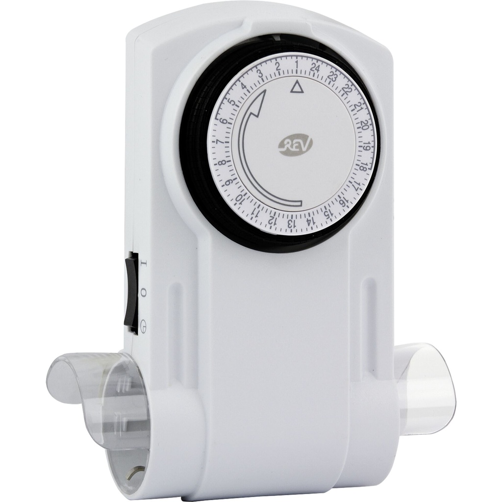 REV Timer mechanical 2-fold white