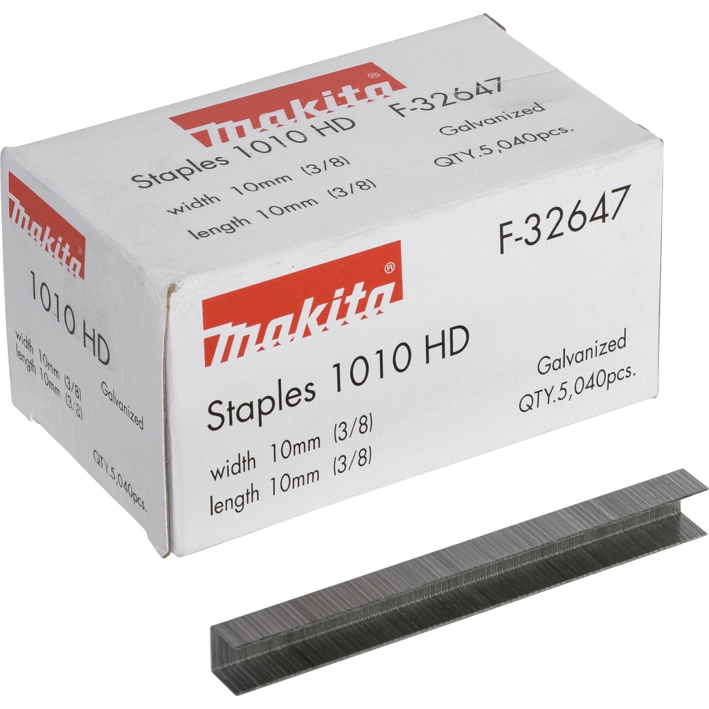 Makita Staples 10-10mm F-32647 5040 pcs.