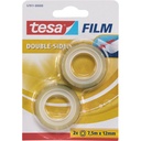 Tesa Doppelseitiges Klebeband 7,5m x 12mm