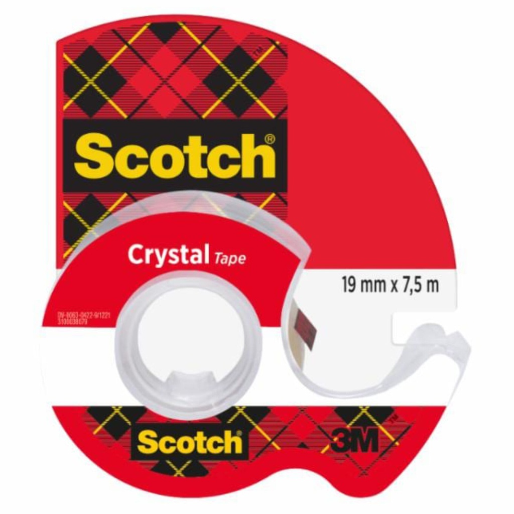 Scotch Crystal Abroller 6-1975D 19mm x 7,5m transparent