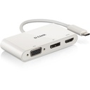 D-Link DUB-V310 USB-C 3-Port Video Adapter