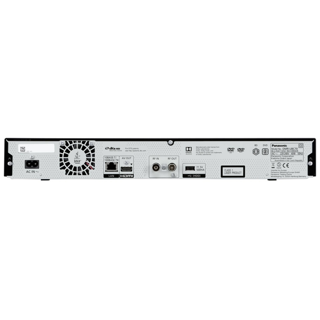 Panasonic DMR-UBC70EGK black