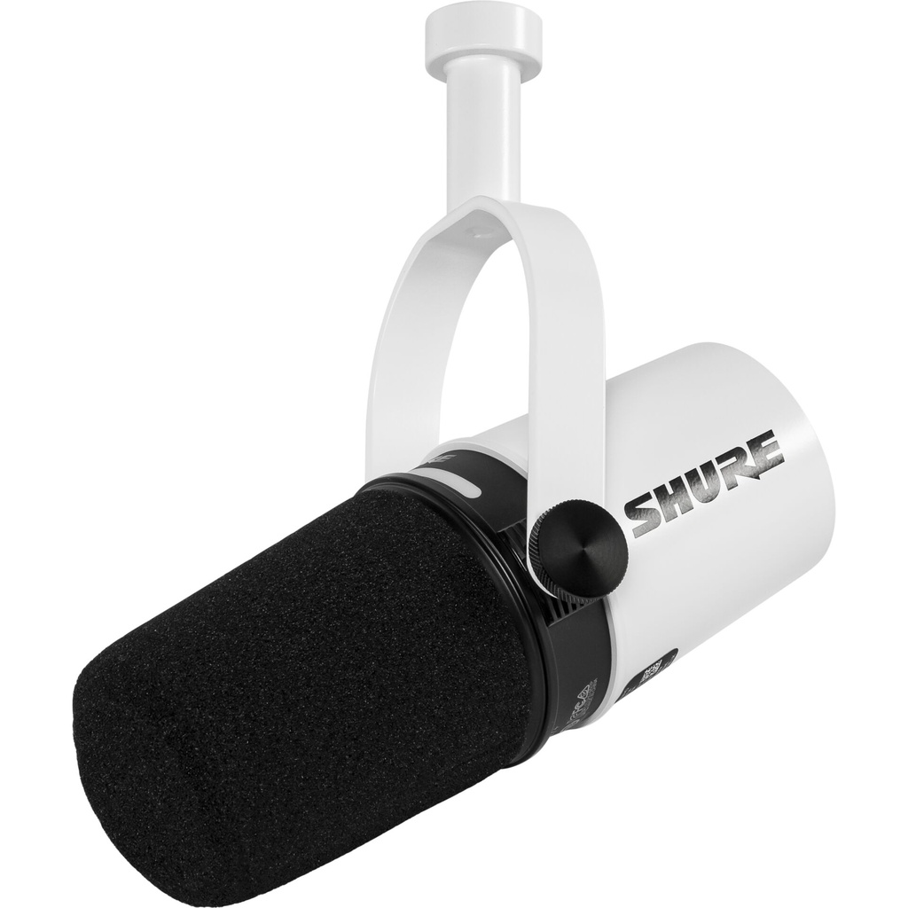 Shure MV7+ white