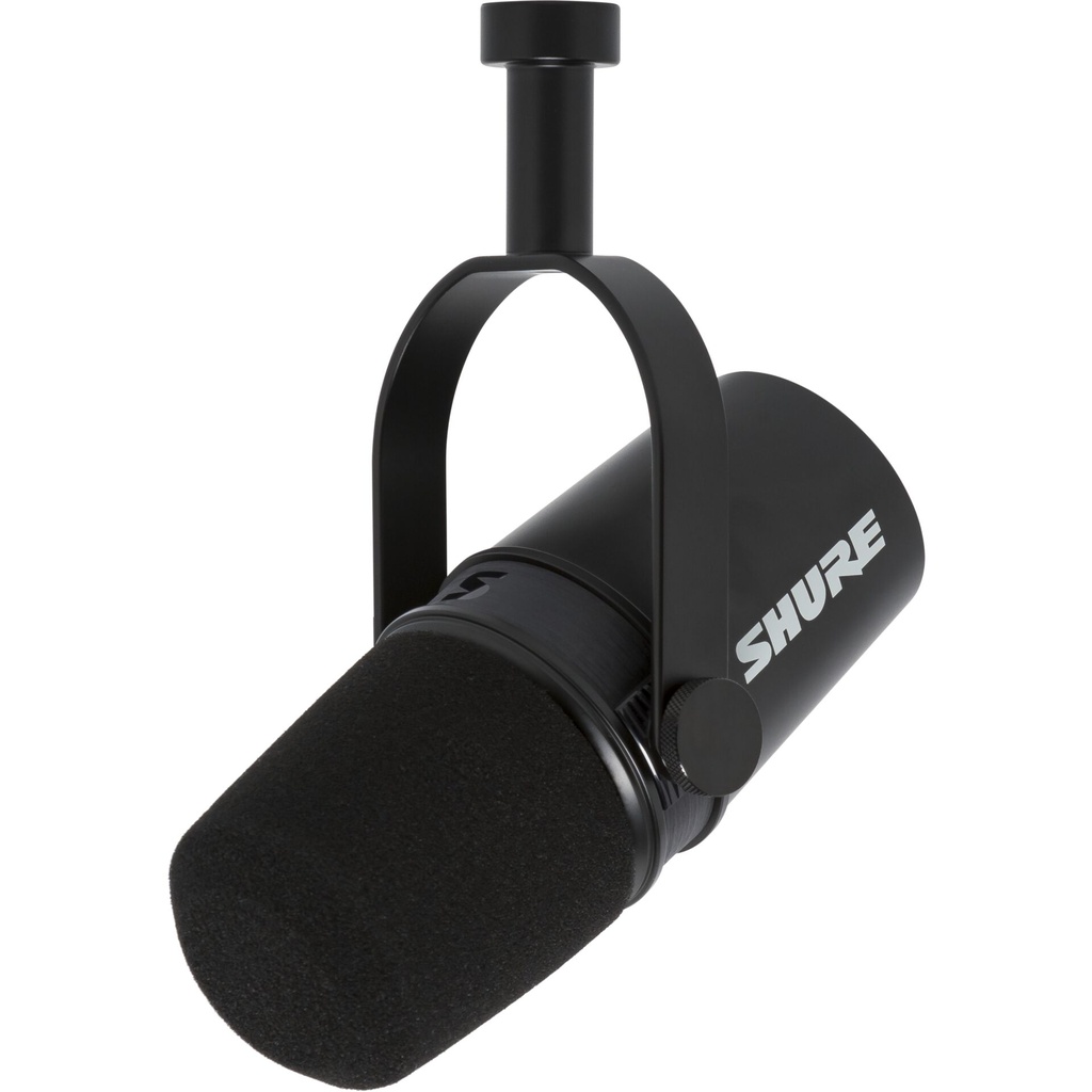 Shure MV7X Dynamic Podcast Microphone XLR black