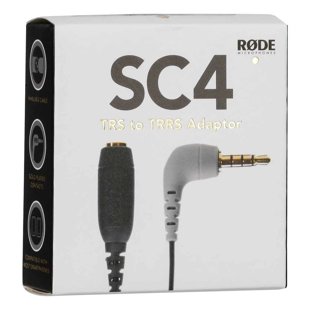 Rode SC4 Adapter 3,5mm TRS to TRRS for smartLav