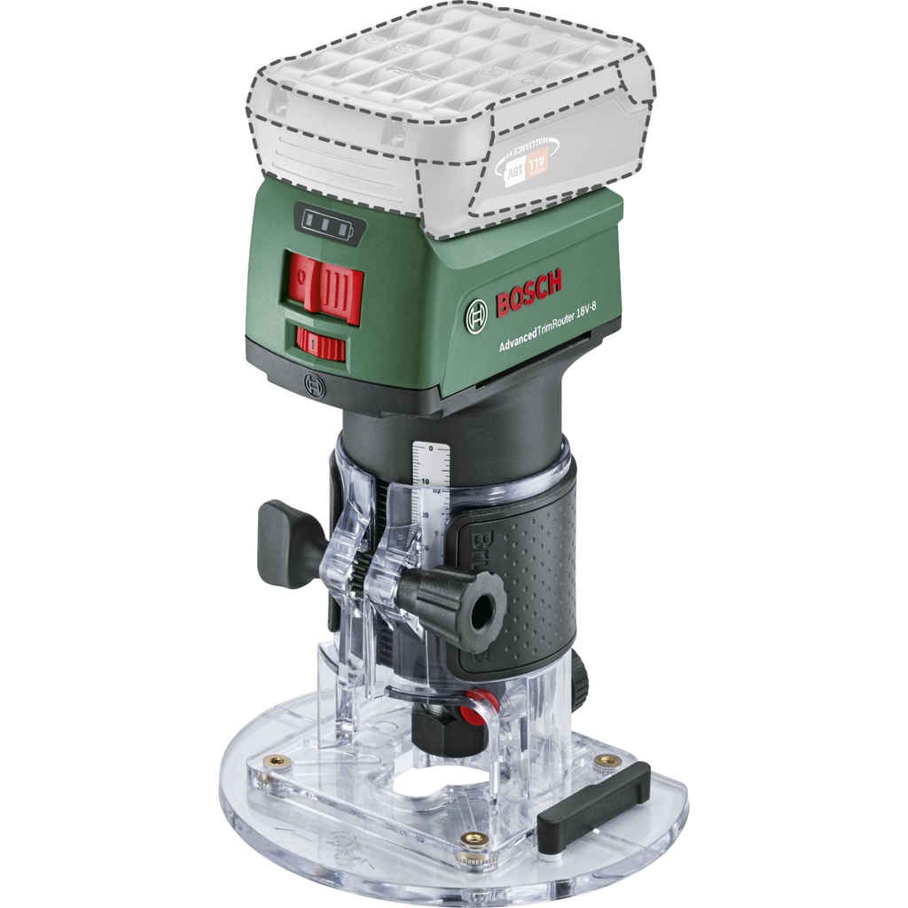 Bosch AdvancedTrimRouter 18V-8 Akku-Kantenfräse