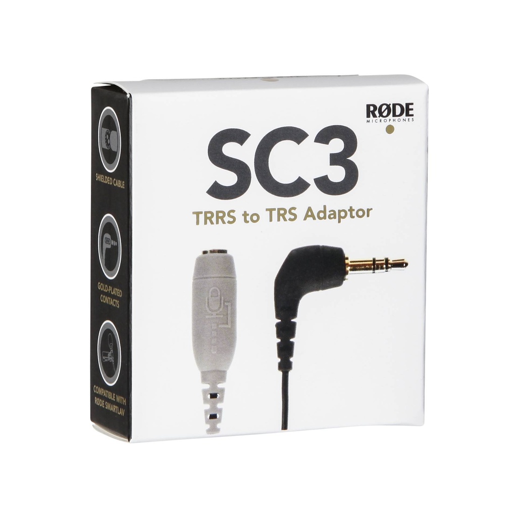 Rode SC3 Adapter 3,5mm TRRS to TRS adaptor for smartLav
