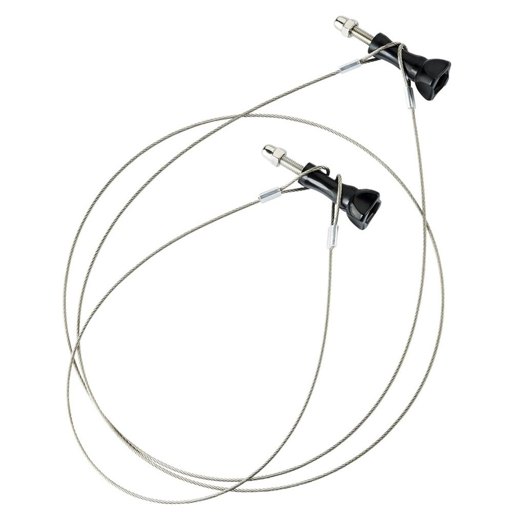 Mantona Safety Line Set Stainless Steel 40cm + 100cm