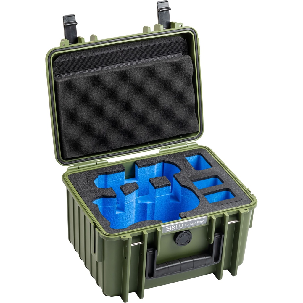 B&W drone.case PP.66 bronze-grün für DJI Mini 5