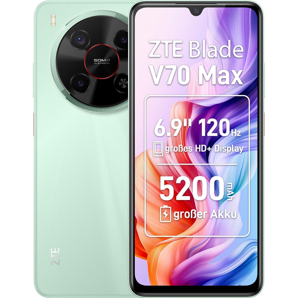 ZTE Blade V70 Max lake green
