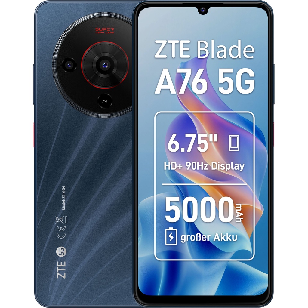 ZTE Blade A76 5G schwarz