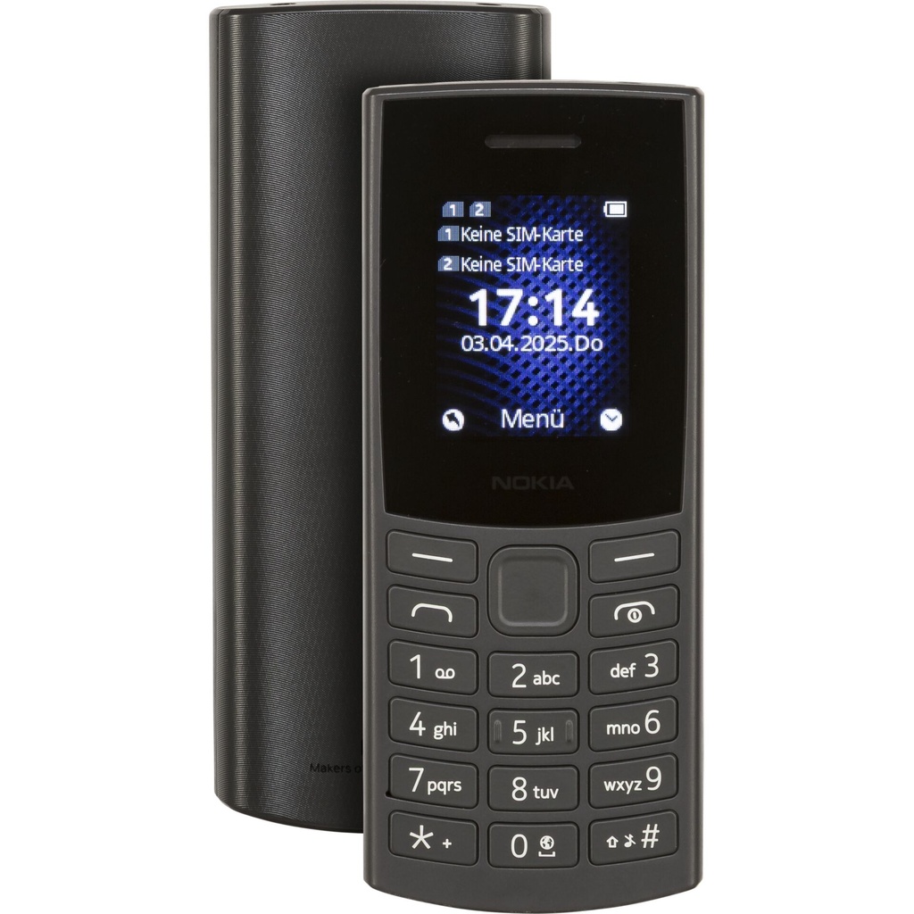 Nokia 105 4G (2024) Charcoal