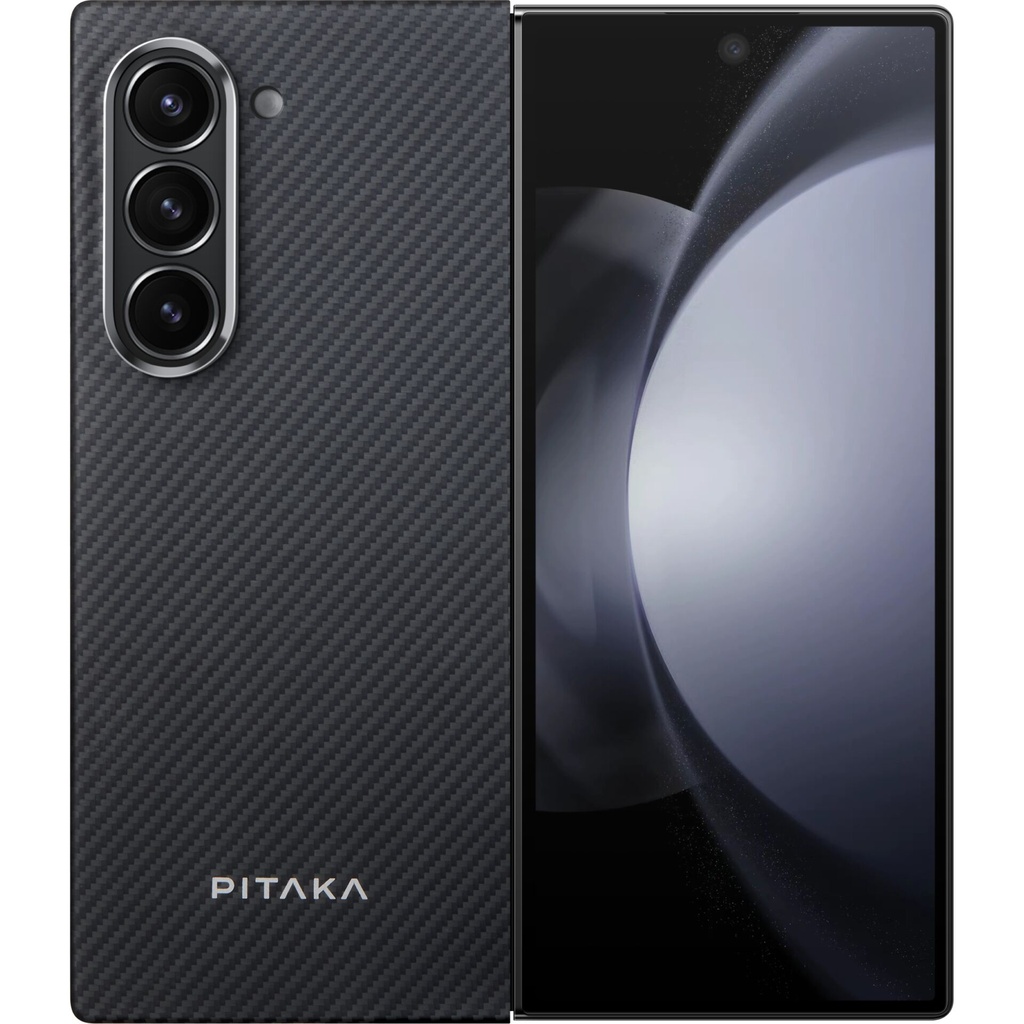 Pitaka MagEZ Case 5 for Samsung Galaxy Z Fold6 Black/Grey Twill