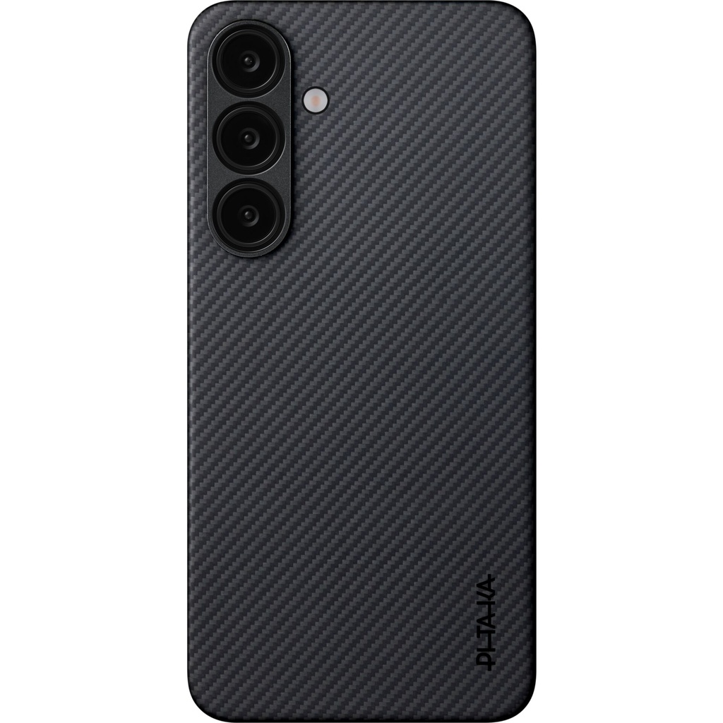 Pitaka Ultra-Slim Case for Samsung S25 Black/Grey Twill