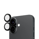 PanzerGlass Hoops Black Camera Lens Protector iP 16 16 Plus