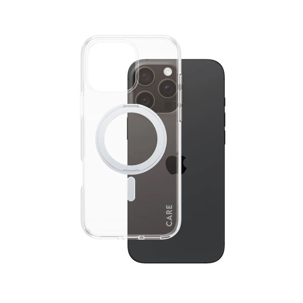 CARE by PanzerGlass Feature Case Transp. SI MagSafe iP 16 Pro Max