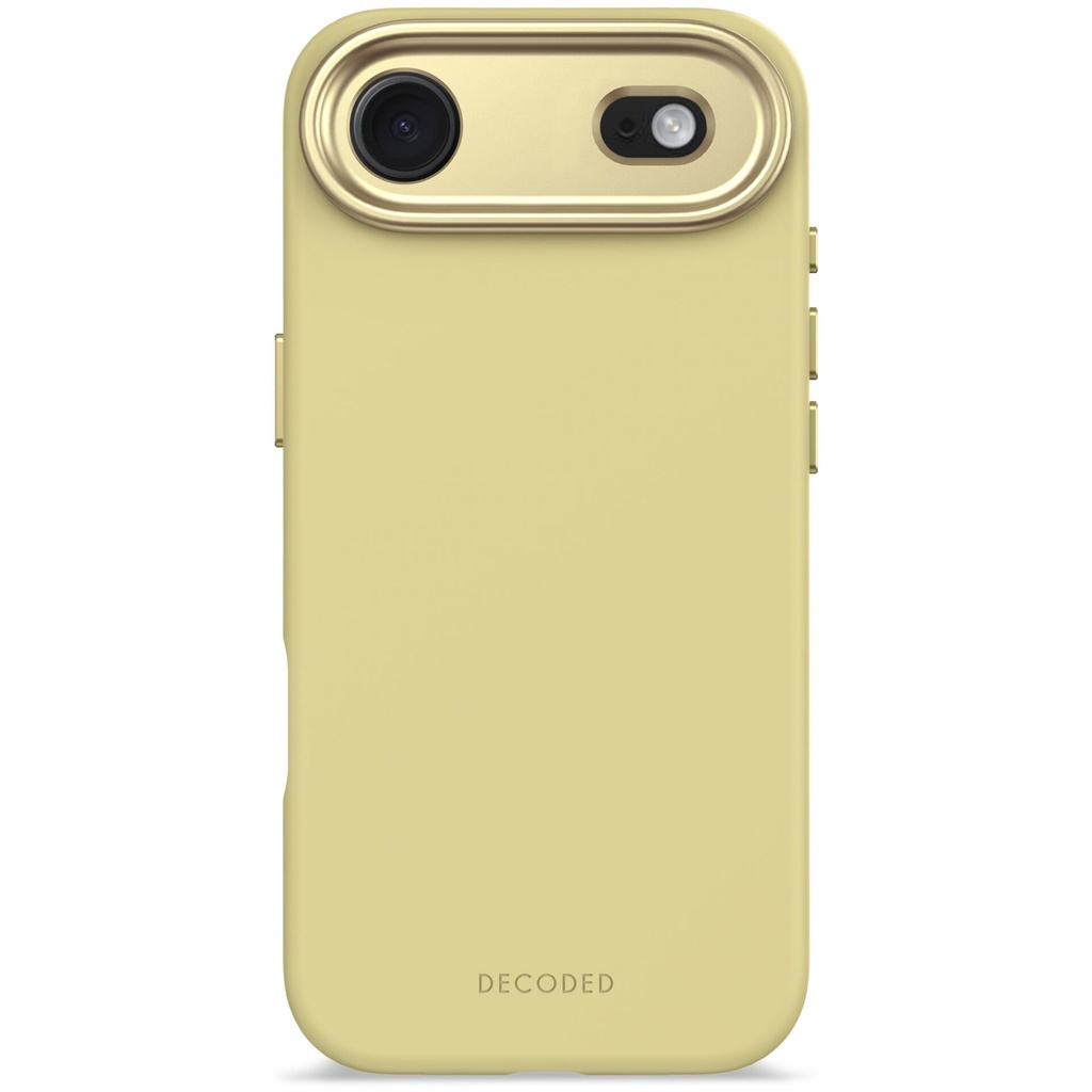 Decoded AntiMicrobial Silicone Backcover iP 17 Air Yuma Yellow