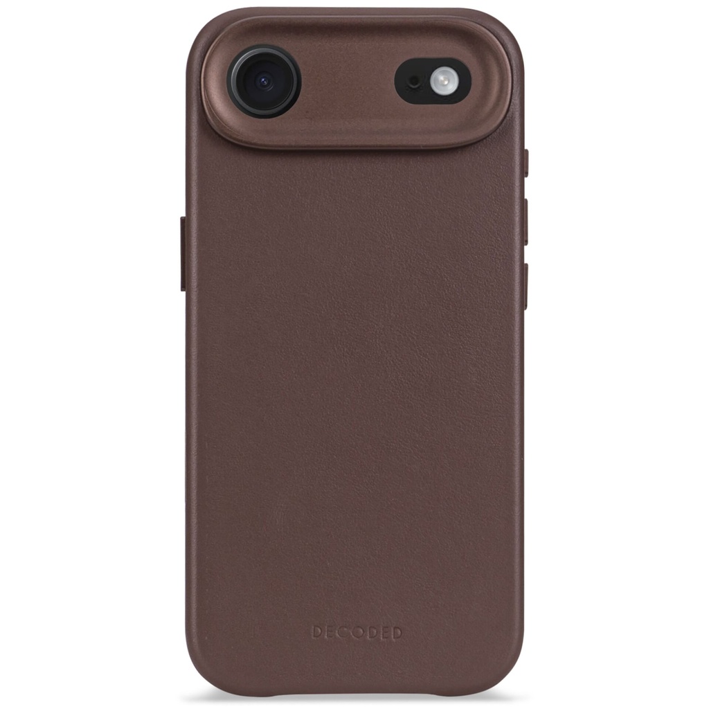 Decoded Leather Backcover iPhone 17 Air Chocolate Brown