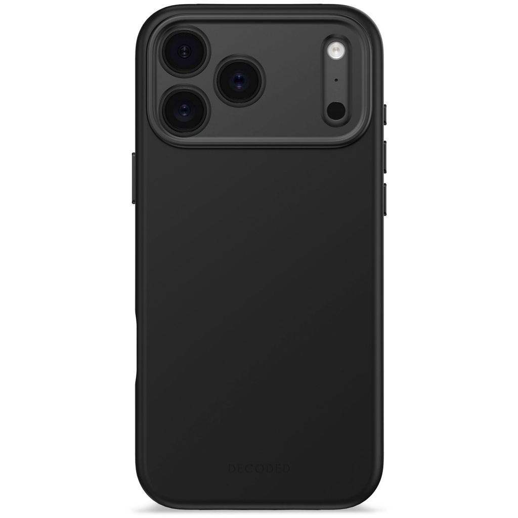 Decoded AntiMicrobial Silicone Backcover iP 17 Pro Max Black