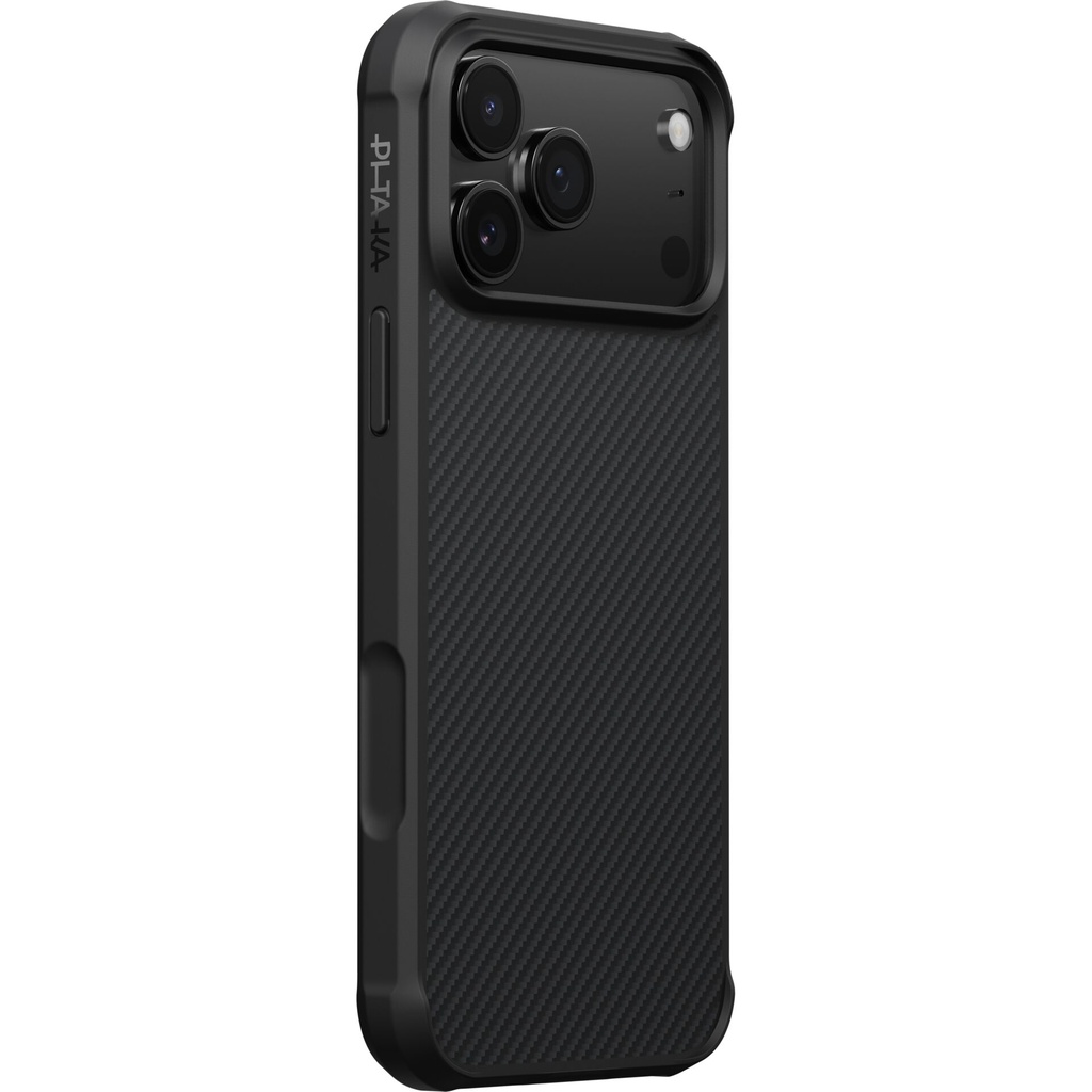 Pitaka Aramid ProGuard Case for iPhone 17 Pro Black/Grey Twill