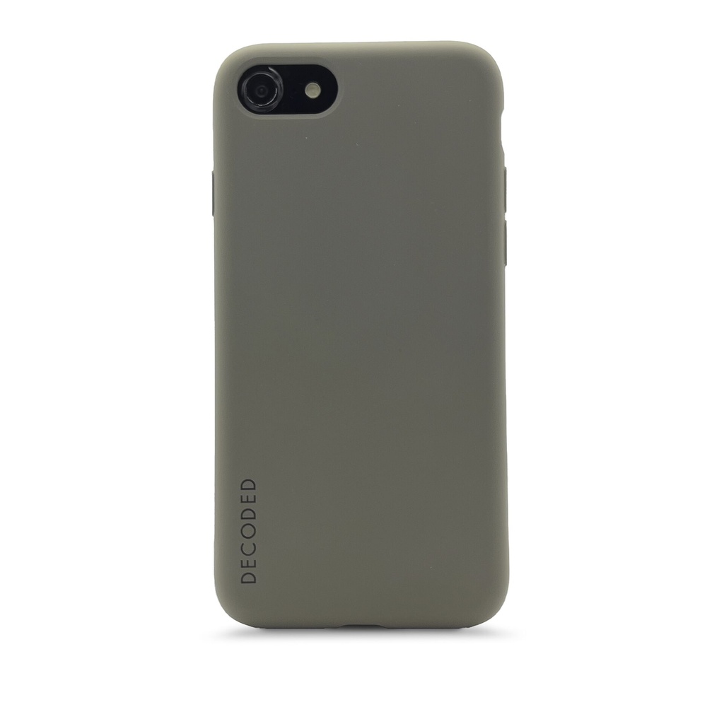 Decoded Silicone Backcover iPhone SE3/SE2/8/7/6s/6 Olive