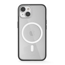Woodcessories Clear Case MagSafe Black iPhone 14