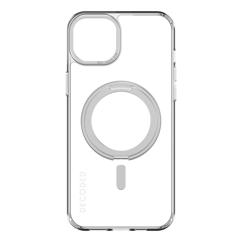 Decoded Recycled Plastic Loop Stand BackCover iP15 Plus Trans.