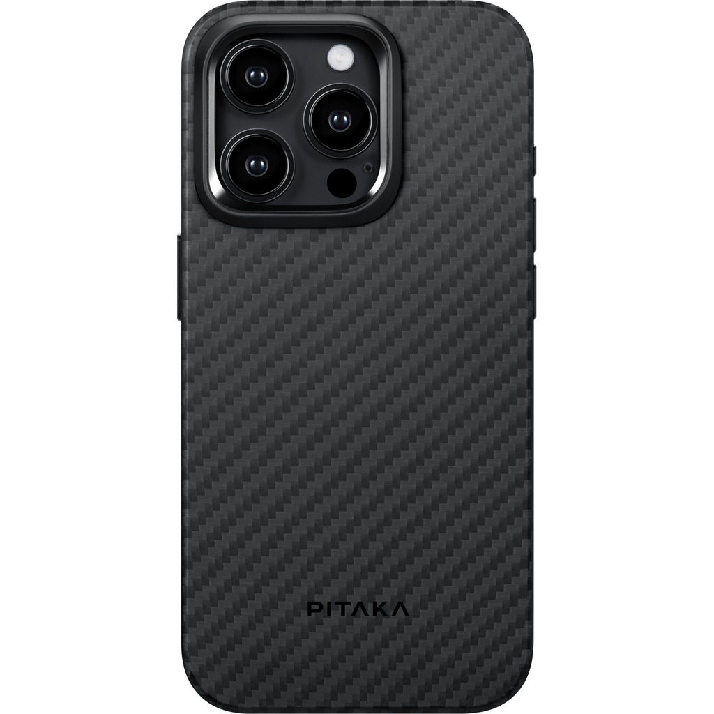 Pitaka MagEZ Case Pro 4 1500D for iP 15 Pro Max Black/Grey Tw