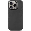 Decoded Leather Backcover iPhone 16 Pro Black