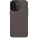 Decoded AntiMicrobial Silicone Backcover iPhone 16 Plus Black