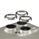 PanzerGlass Hoops Natural Metal Lens Protector iP 15 Pro / Max