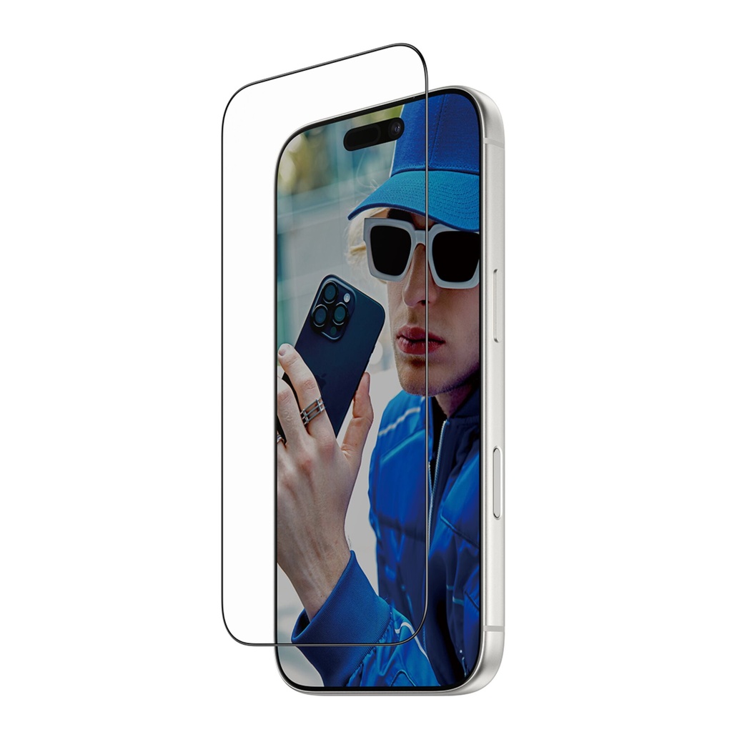 PanzerGlass iP 17 Pro UWF Fastfit with Black Frame