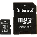 Intenso microSDHC Card      32GB C10 UHS-I Premium with Adapter