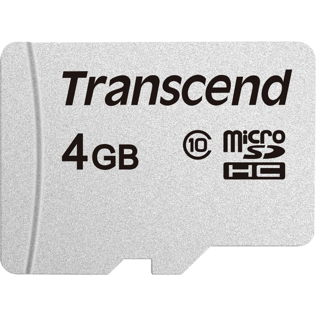 Transcend microSDHC 300S     4GB Class 10