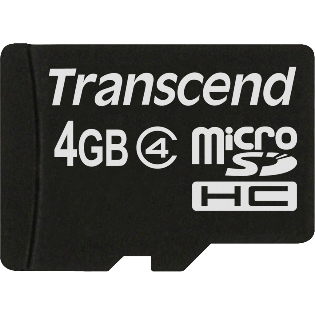 Transcend microSDHC          4GB Class 4