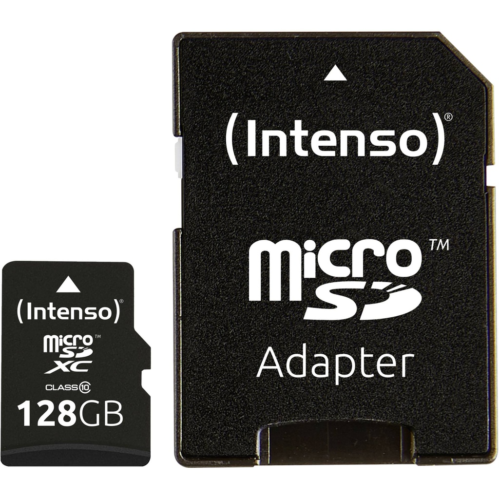 Intenso microSDXC          128GB C10 + Adapter
